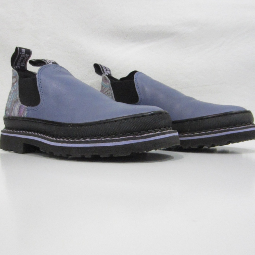 Georigia Giant Women's Romeo Oil & Slip Resistant Lavender Work Shoe